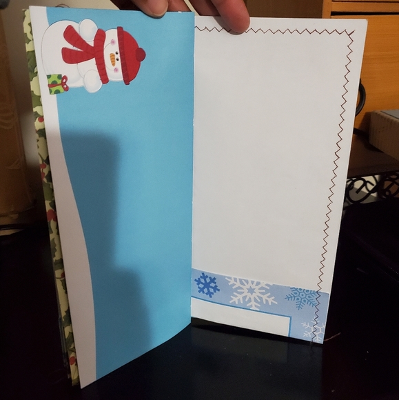 🎄 HAND CRAFTED Christmas card journal notebook with box - Picture 8 of 11